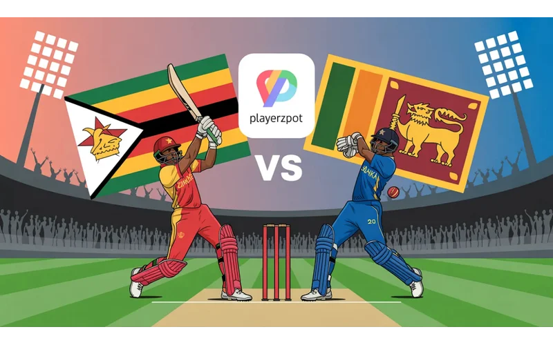 zimbabwe vs sri lanka cricket at PlayerzPot App body image