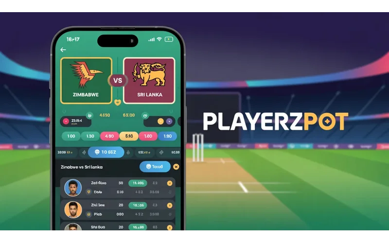 zimbabwe vs sri lanka cricket at PlayerzPot App featured image